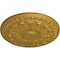 Ekena Millwork Colton Ceiling Medallion (Fits Canopies up to 4 3/4"), 15 3/4"OD x 1 1/2"P, Pharaohs Gold CM15CNPGS - alternate 3